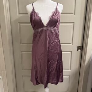 Victoria's secret purple slip dress